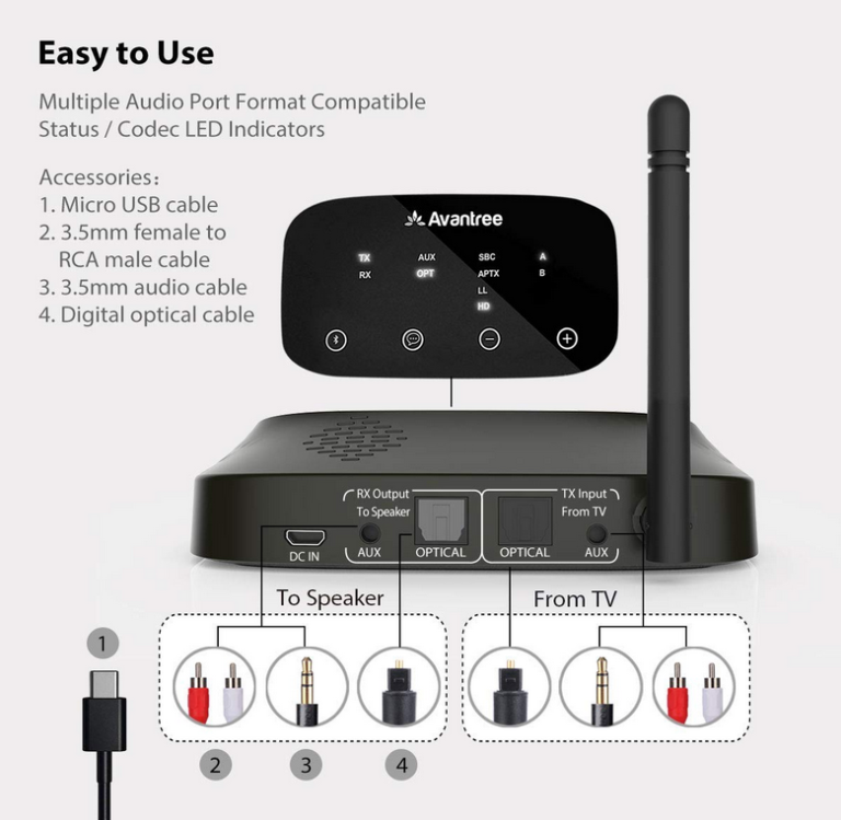 Avantree oasis bluetooth обзор