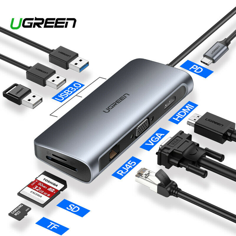 ugreen usb 3.0 hub ethernet adapter