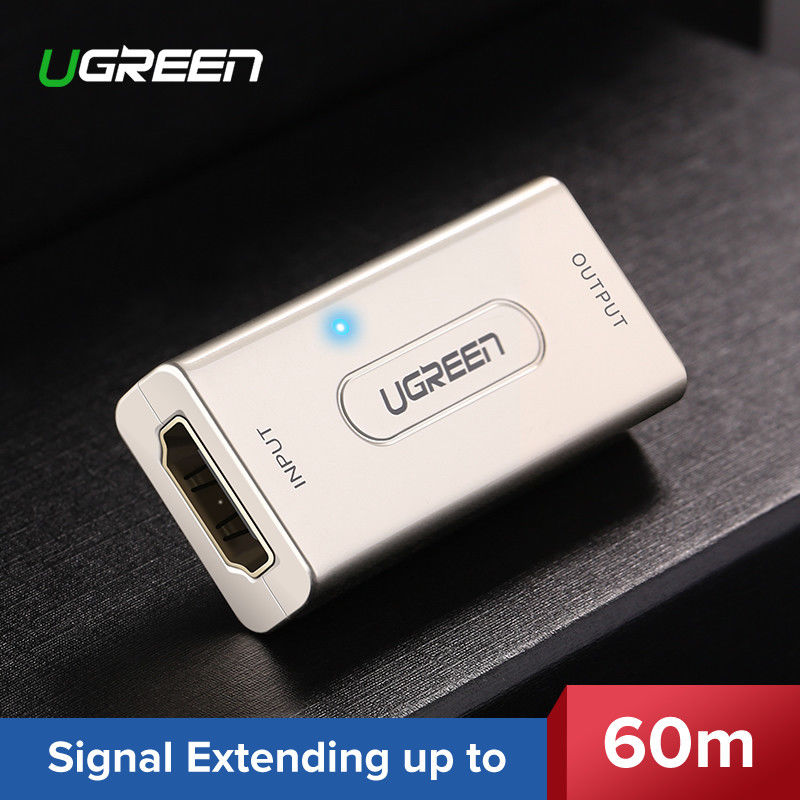 UGREEN HDMI Extender Signal Booster HDMI to HDMI Connector Repeater Female to Female up to 150ft Lossless Transmission, Supports 1080P - SmarThingx