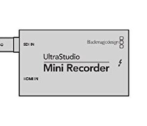how to use blackmagic ultrastudio mini recorder
