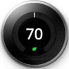 Google Nest Learning Thermostat - 3rd Gen - Programmable Smart Thermostat for Home - Compatible with Alexa