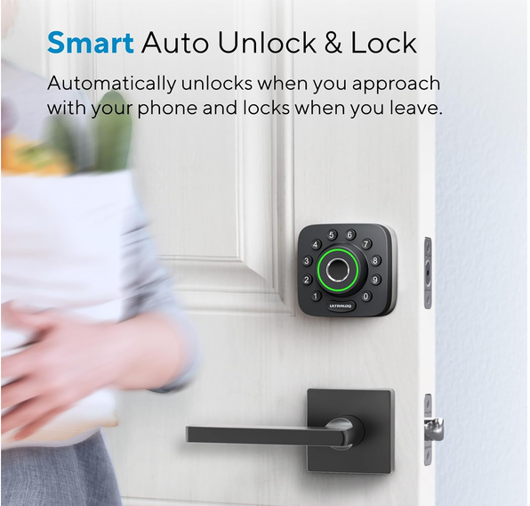 ULTRALOQ U-Bolt Pro WiFi Smart Lock with Door Sensor, App Remote Control - Image 4